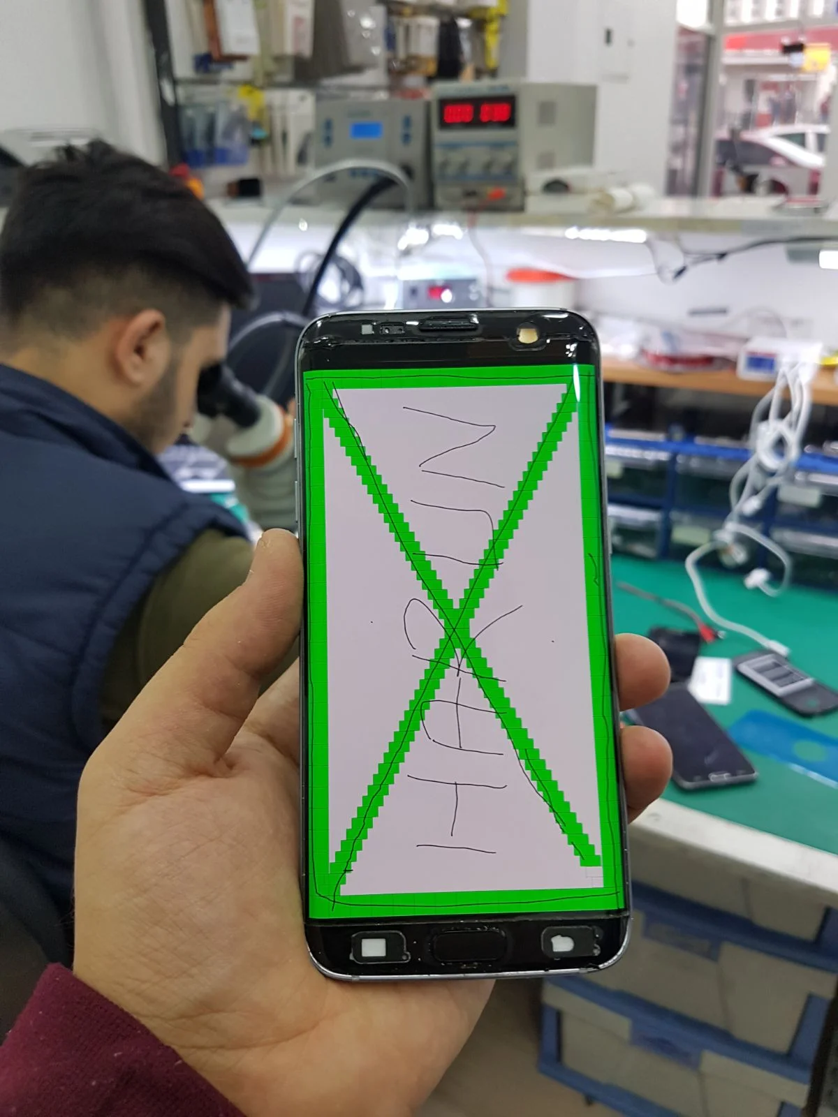 Samsung Galaxy S7 Edge Cam Değişimi