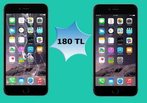 iphone 6 plus cam değişimi
