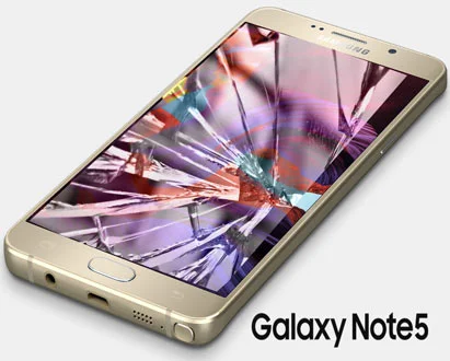 Samsung Note 5 Ekran ve Cam değişim